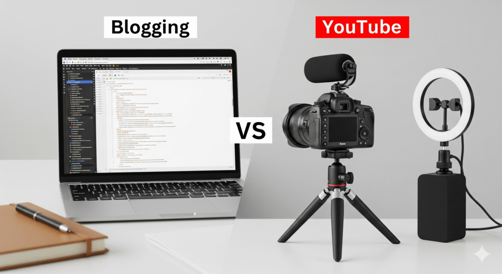 blogging vs youtube